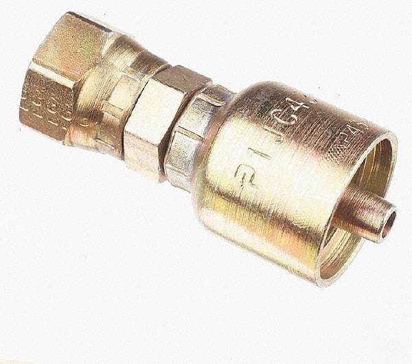 Parker - 1 Thread Hydraulic Hose Fitting - -16 Hose Size, 1" Hose Diam - Exact Industrial Supply