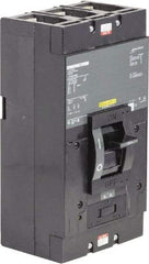 Square D - 225 Amp, 600 V, 3 Pole, Panel Mount Molded Case Circuit Breaker - Magnetic Trip, Multiple Breaking Capacity Ratings - Exact Industrial Supply