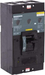 Square D - 400 Amp, 600 V, 3 Pole, Panel Mount Molded Case Circuit Breaker - Thermal Magnetic Trip, Multiple Breaking Capacity Ratings - Exact Industrial Supply