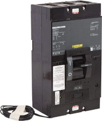 Square D - 300 Amp, 600 V, 3 Pole, Panel Mount Molded Case Circuit Breaker - Thermal Magnetic Trip, Multiple Breaking Capacity Ratings - Exact Industrial Supply