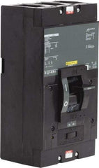 Square D - 225 Amp, 600 V, 3 Pole, Plug On Molded Case Circuit Breaker - Thermal Magnetic Trip, Multiple Breaking Capacity Ratings, 5.84 Inch Deep x 11 Inch High x 6 Inch Wide - Exact Industrial Supply