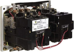 Square D - 3 Pole, 208 Coil VAC at 60 Hz, 90 Amp NEMA Contactor - Open Enclosure, 60 Hz at 208 VAC - Exact Industrial Supply