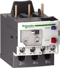 Schneider Electric - 3 Pole, NEMA Size 1, 23 to 32 Amp, 690 VAC, Thermal NEMA Overload Relay - Trip Class 20, For Use with LC1D25, LC1D32 and LC1D38 - Exact Industrial Supply