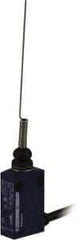 Telemecanique Sensors - DP, NC/NO, 240 VAC, Fixed Cable Terminal, Cat Whisker Actuator, General Purpose Limit Switch - IP65 IPR Rating - Exact Industrial Supply