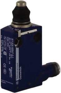 Telemecanique Sensors - SP, NC/NO, 240 VAC, 4 Pin M12 Male Terminal, End Plunger Actuator, General Purpose Limit Switch - IP66, IP67, IP68 IPR Rating - Exact Industrial Supply