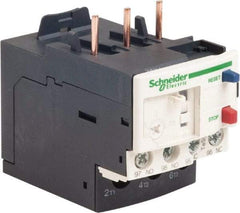 Schneider Electric - 3 Pole, NEMA Size 00-1, 1.6 to 2.5 Amp, 690 VAC, Thermal NEMA Overload Relay - Trip Class 20, For Use with LC1D09, LC1D12, LC1D18, LC1D25, LC1D32 and LC1D38 - Exact Industrial Supply