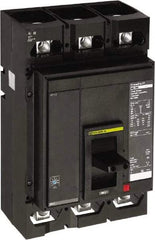 Square D - 300 Amp, 3 Pole, Panel Mount Molded Case Circuit Breaker - Electronic Trip, Multiple Breaking Capacity Ratings - Exact Industrial Supply