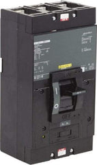 Square D - 400 Amp, 600 V, 3 Pole, Panel Mount Molded Case Circuit Breaker - Magnetic Trip, Multiple Breaking Capacity Ratings - Exact Industrial Supply