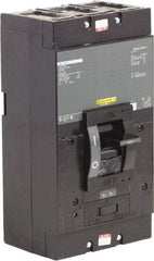 Square D - 400 Amp, 240 V, 3 Pole, Panel Mount Molded Case Circuit Breaker - Thermal Magnetic Trip, 25 kA at 240 VAC Breaking Capacity - Exact Industrial Supply