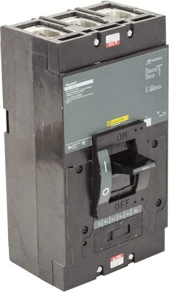 Square D - 400 Amp, 600 V, 3 Pole, Panel Mount Motor Circuit Breaker - Thermal Magnetic Trip, Multiple Breaking Capacity Ratings - Exact Industrial Supply