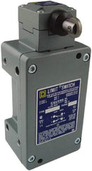 Square D - SPDT, NC/NO, 600 Volt Screw Terminal, Roller Plunger Actuator, General Purpose Limit Switch - 1, 2, 4, 6, 12, 13, 6P NEMA Rating, IP67 IPR Rating - Exact Industrial Supply