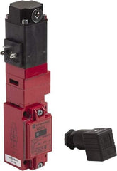 Telemecanique Sensors - 2NC/NO Configuration, 300 VAC, 10 Amp, Key Safety Limit Switch - 1.73 Inch Deep x 7.64 Inch High, IP67 Ingress Rating - Exact Industrial Supply