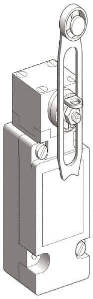 Telemecanique Sensors - SP, NC/NO, 600 VAC, Screw Terminal, Roller Lever Actuator, General Purpose Limit Switch - IP66 IPR Rating - Exact Industrial Supply