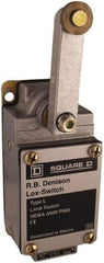 Square D - 3PDT, 2NC/NO, 600 Volt, Screw Terminal, Rotary Spring Return Actuator, General Purpose Limit Switch - 1, 2, 4, 12, 13 NEMA Rating, IP67 IPR Rating - Exact Industrial Supply