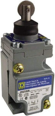 Square D - SPDT, NC/NO, 600 Volt Screw Terminal, Roller Plunger Actuator, General Purpose Limit Switch - 1, 2, 4, 6, 12, 13, 6P NEMA Rating, IP67 IPR Rating - Exact Industrial Supply