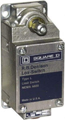 Square D - DPST, 2NO, Screw Terminal, Rotary Spring Return Actuator, General Purpose Limit Switch - 1, 2, 4, 12, 13 NEMA Rating, IP67 IPR Rating - Exact Industrial Supply