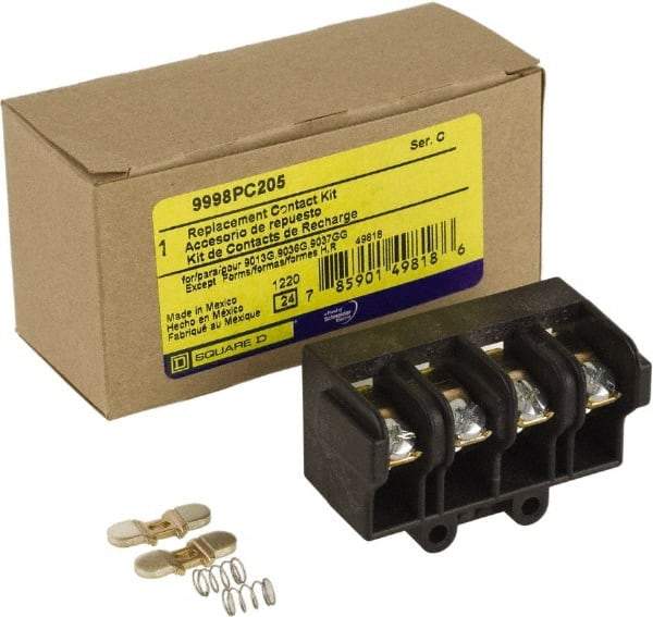 Square D - Pressure and Level Switch Replacement Parts Kit - For Use with 9013GHG, GSG, GHR, SR, GMG, 9016GVG form R, 9036GG, GR, GW, 9037GG, GR, GW Series C, RoHS Compliant - Exact Industrial Supply