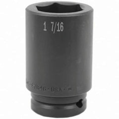 SK - Impact Socket - 3/4"DR 1-7/16" DEEP IMPACT SOCKET - Exact Industrial Supply