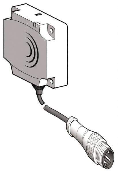 Telemecanique Sensors - NPN, PNP, NC, 15 to 25mm Detection, Flat, Inductive Proximity Sensor - 2 Wires, IP67, 24 to 240 VAC/VDC, 40mm Wide - Exact Industrial Supply