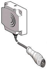 Telemecanique Sensors - NPN, PNP, NC, 15 to 25mm Detection, Flat, Inductive Proximity Sensor - 2 Wires, IP67, 24 to 240 VAC/VDC, 40mm Wide - Exact Industrial Supply