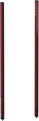Telemecanique Sensors - 105 Beam, 41.73 Inch Height Protection, 3, 6m Max Sensing, 14 to 131°F, Finger/Hand Protection 4, Safety Light Curtain - 24 VDC, Red, Aluminum - Exact Industrial Supply