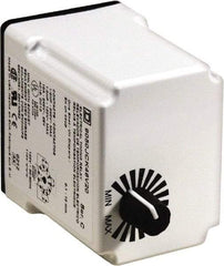 Square D - 0.1 to 10 min Delay, DPDT Time Delay Relay - 10 Contact Amp, 110 VDC & 120 VAC - Exact Industrial Supply