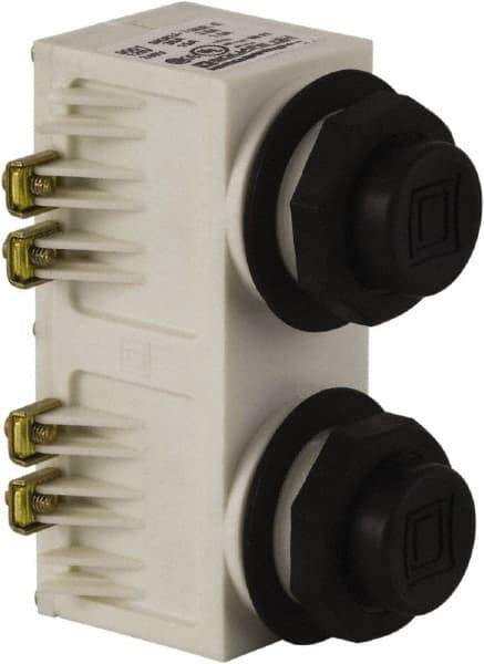 Schneider Electric - 30mm Mount Hole, Extended Straight, Pushbutton Switch - Momentary (MO) - Exact Industrial Supply