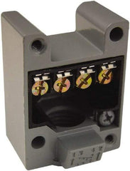 Square D - 4.2 Inch Long, Zinc Body, Limit Switch Base - For Use with 9007, 9007C - Exact Industrial Supply