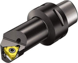 Sandvik Coromant - Insert Style Cx-266R/LKF, 80mm Head Length, Right Hand Cut, External Modular Threading Cutting Unit Head - System Size C4, 27mm Center to Cutting Edge, Series CoroThread 266 - Exact Industrial Supply