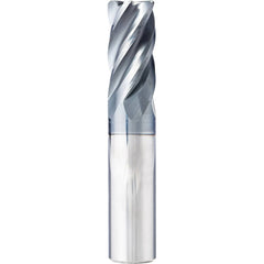 Supermill - 5/8" Diam 5 Flute Solid Carbide 0.06" Corner Radius End Mill - Exact Industrial Supply