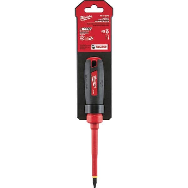 Milwaukee Tool - Precision & Specialty Screwdrivers Type: Screwdriver Overall Length Range: 10" and Longer - Exact Industrial Supply