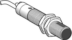 Telemecanique Sensors - Cable Connector, 15m Nominal Distance, Shock and Vibration Resistant, Through Beam Photoelectric Sensor - 24 to 240 VAC/VDC, 25 Hz, Brass, 97mm Long x 18mm Wide x 7 Inch High - Exact Industrial Supply