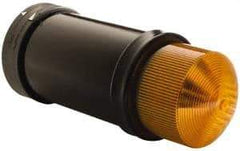 Schneider Electric - 24 VAC/VDC, 4X NEMA Rated, Strobe Tube, Orange, Flashing Light - 60 Flashes per min, 70mm Pipe/Pendant, 70mm Diameter, 157mm High, IP65, IP66 Ingress Rating - Exact Industrial Supply