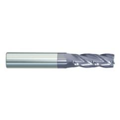 1/2" Dia. - 4" OAL - CBD - High Spiral HP End Mill - 4 FL - Exact Industrial Supply