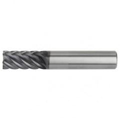 3/4x3/4x1-1/2x4 6FL Square Carbide End Mill-Round Shank-AlTiN - Exact Industrial Supply