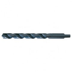 3/16 RHS / RHC HSS 118 Degree Radial Point Automotive Tanged Shank Drill - Steam Oxide - Exact Industrial Supply