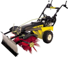 Trynex - 40" Clearing Width Self Propelled Rotary Snow Plow & Brush - 3 Forward Speeds, 1 Reverse Speed, 42-1/2" High x 39.37" Wide x 80" Deep - Exact Industrial Supply