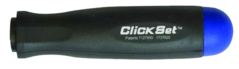 10.6 in-lb/1.2 Nm ClickSet Handle with T/IP8 Star Blade - Exact Industrial Supply