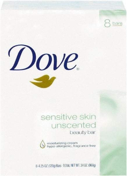 Dove - 4.5 oz Box Bar Soap - White, Unscented - Exact Industrial Supply