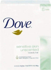 Dove - 4.5 oz Box Bar Soap - White, Unscented - Exact Industrial Supply