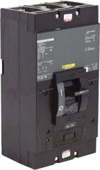 Square D - 400 Amp, 600 V, 3 Pole, Panel Mount Molded Case Circuit Breaker - Magnetic Trip, Multiple Breaking Capacity Ratings - Exact Industrial Supply