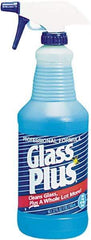 Glass Plus - 32 oz Spray Bottle Floral Glass Cleaner - Use on Glass - Exact Industrial Supply