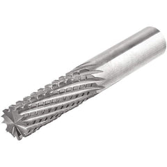 Iscar - 1/2" Diam, 1" LOC, End Mill End, Solid Carbide Diamond Pattern Router Bit - Right Hand Cut, 3" OAL, 1/2" Shank Diam, Use on Carbon Fiber, Composite - Exact Industrial Supply