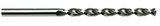 2.1mm Dia. - HSS XTR1 Parabolic Drill-130° Point-Bright - Exact Industrial Supply