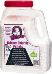 Bare Ground Solutions - 7 Lb Jug Calcium Chloride Pellets - Effective to -20°F - Exact Industrial Supply