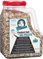 Bare Ground Solutions - 12 Lb Jug Calcium Chloride Pellets - Effective to -20°F - Exact Industrial Supply