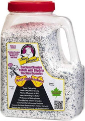 Bare Ground Solutions - 7 Lb Jug Calcium Chloride Pellets - Effective to -20°F - Exact Industrial Supply