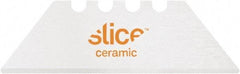 Slice - 2 Piece Ceramic Utility Knife Blade - 63mm OAL - Exact Industrial Supply