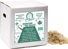 Bare Ground Solutions - 40 Lb Box Calcium Chloride Granules - Effective to -20°F - Exact Industrial Supply