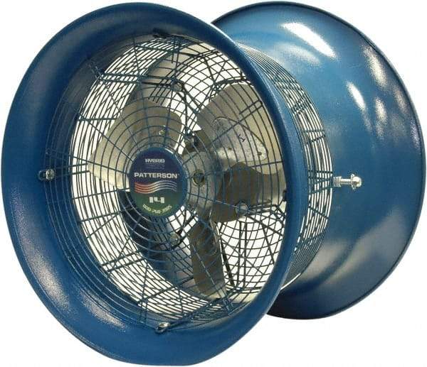 Patterson Fan - 14" Blade, 1/4 hp, 2,600 CFM, Industrial Circulation Fan - Suspension, 115 AC Volts, 2.8 Amps, 1 Speed - Exact Industrial Supply